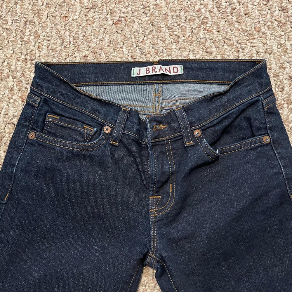 J Brand Skinny Jeans with raw hem